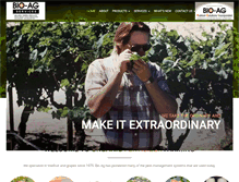 Tablet Screenshot of bioagservicescorp.com
